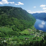 Bandak ved Lårdal 9 km øst for Dalen